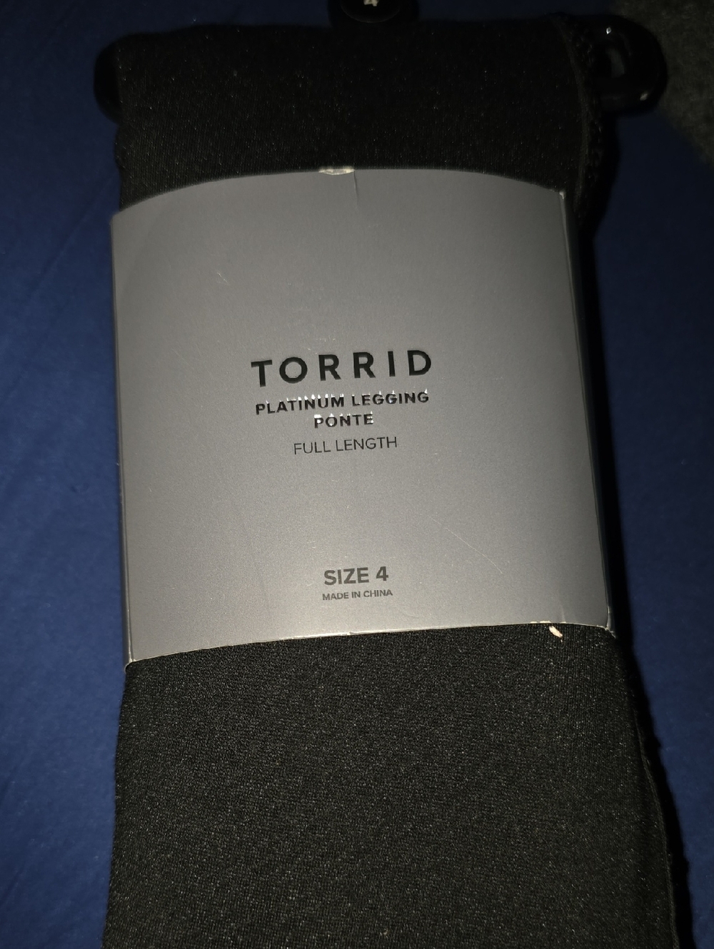BN Torrid Black Platinum Tuxedo Sequin Striped Ponte Full-Length Leggings Size 4
